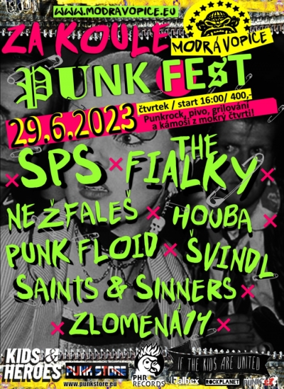 Za koule punk fest 2023!