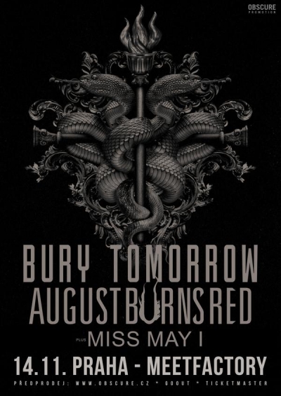 Bury Tomorrow, August Burns Red & Miss May I - Praha 2022