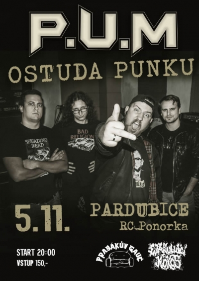 P.U.M. - Ostuda Punku TOUR - Pardubice