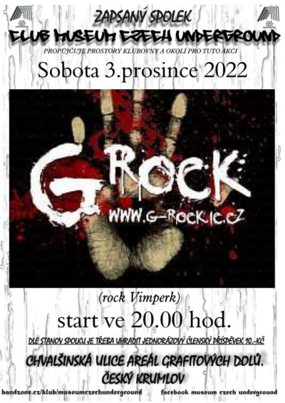 Koncert kapely G-ROCK