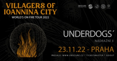 VILLAGERS OF IOANNINA CITY - World´s On Fire Tour 2022 - Praha