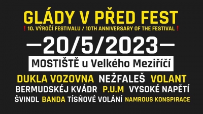 GLÁDY V PŘED Fest 2023 (vol.10)