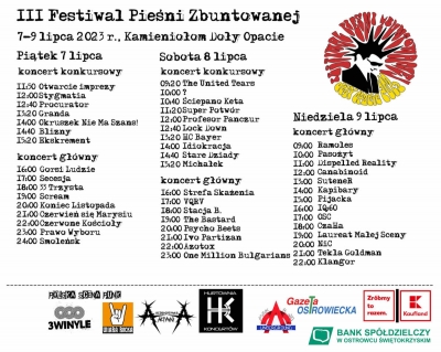 Festiwal Pieśni Zbuntowanej Ćmielów 2023 (vol.3)