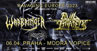 Warbringer & Evil Invaders - Ravaging Europe 2023 - Praha