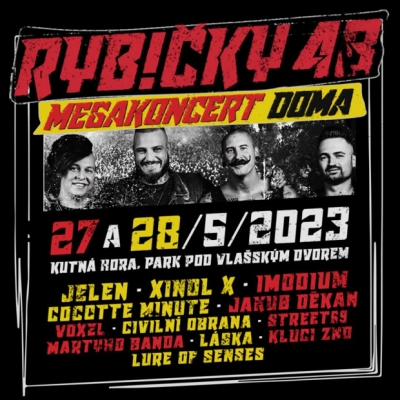 Rybičky 48 - MEGA KONCERT DOMA - Kutná Hora