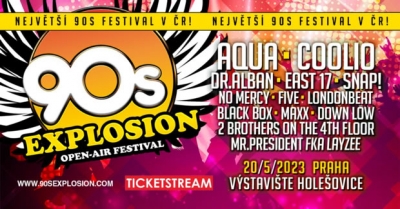 90s Explosion festival 2023 - Praha