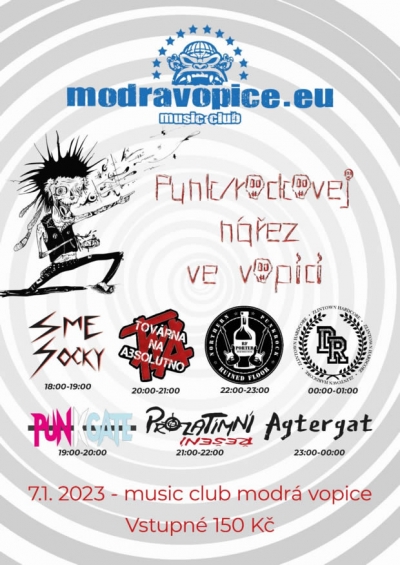 PUNK/ROCKOVEJ NÁŘEZ VE VOPICI 2023