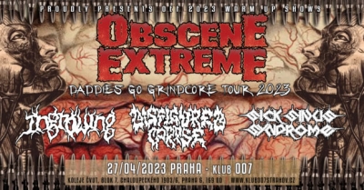 Obscene Extreme - DADDY'S GOES GRINDCORE TOUR 2023 - Praha