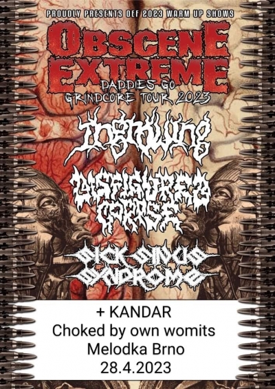 Obscene Extreme - DADDY'S GOES GRINDCORE TOUR 2023 - Brno