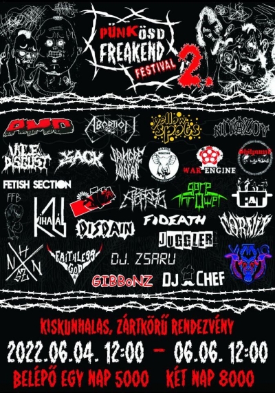 Punkösd Freakend Festival 2020+2021+2022 (vol.2)