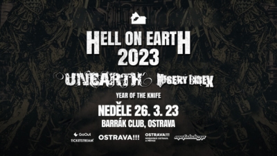 Unearth + Misery Index - HELL ON EARTH TOUR 2023 - Ostrava