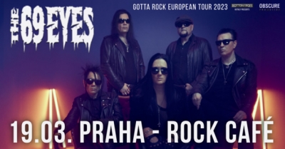 THE 69 EYES - Gotta Rock European Tour 2023 - Praha