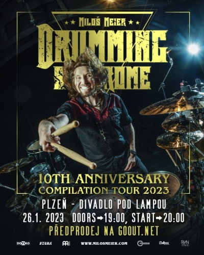 Miloš Meier Drumming Syndrome - 10th Anniversary Compilation Tour 2023 - Plzeň