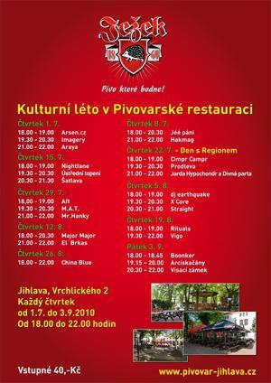 Kulturní léto v Pivovaru Jihlava 2010