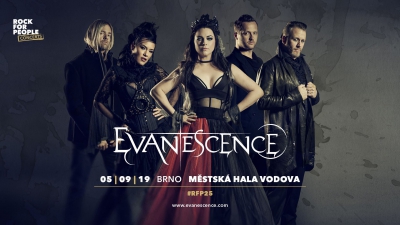 Evanescence v Brně