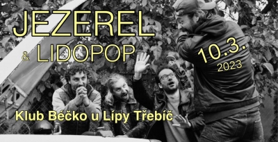 Jezerel & Lidopop - křest CD - Třebíč 2023