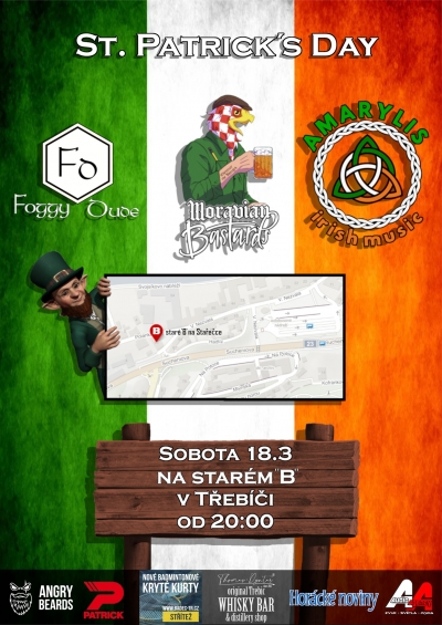 St. Patrick´s Day na starém Béčku 2023