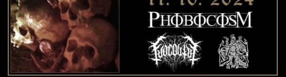 Phobocosm & Fuoco Fatuo - "Foreordained Katabasis" European tour MMXXIV - Brno