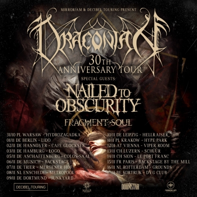 Draconian - 30th anniversary Tour 2024 - Vídeň