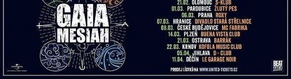 Gaia Mesiah - Elements Tour 2025 - Jihlava Gaia Mesiah - Elements Tour 2025 - Jihlava