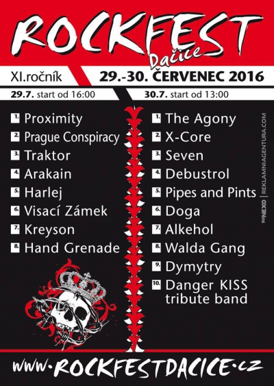 Rockfest Dačice 2016 (vol. 11)